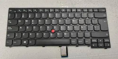 Teclado español para Lenovo ThinkPad T440, T440s, T440p, T450, T450s, T460, T431S, E431, E440, L440, L450, L460, L470, sin retroiluminación