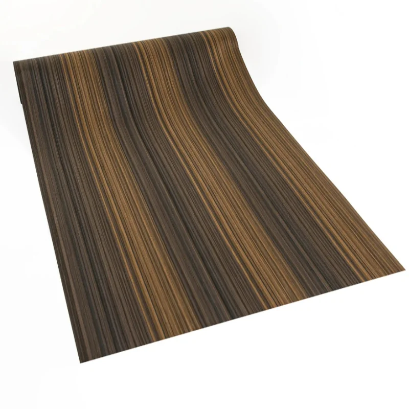 Smoked Eucalyptus Striped Engineered Wood Veneer Sheet for Furniture Cabinet Door Table Top Wall Panel DIY Decor L:250*58cm