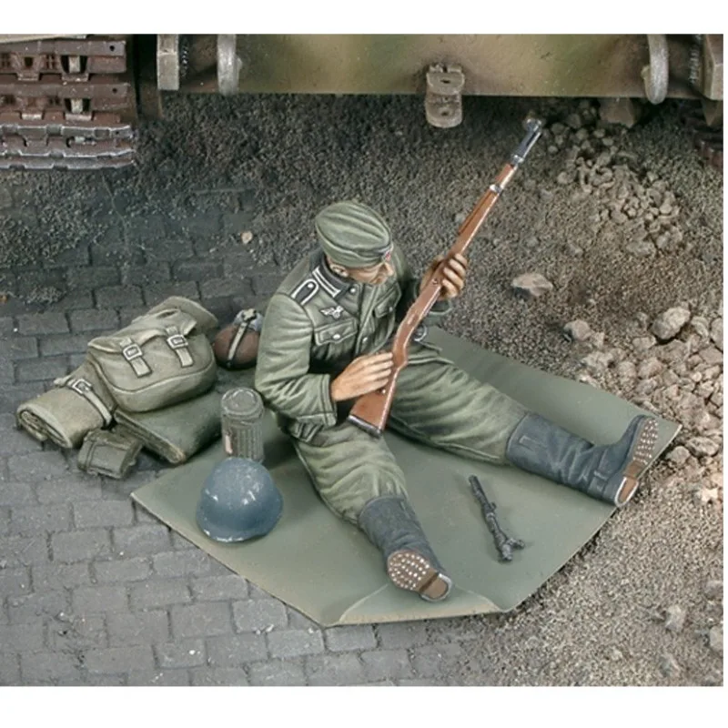 Model figurki z żywicy w skali 1/35 zestaw do budowania fanów Hobby, Diorama, zabawki żołnierzy do wycierania niezmontowane i niepomalowane N638-1