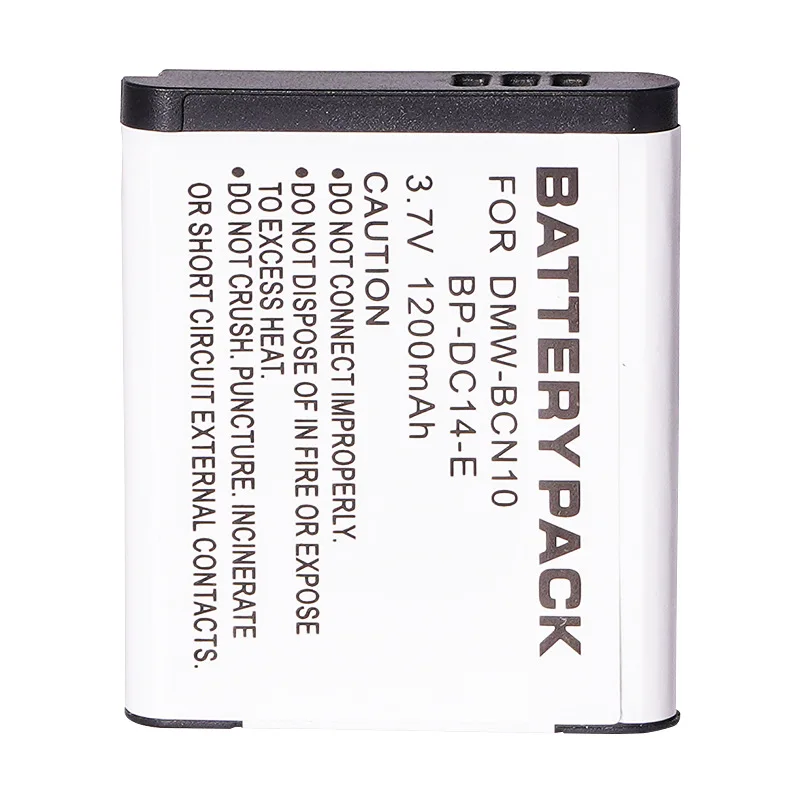 DMW-BCN10 Camera Battery 3.7V 1200mAH DMW-BCN10E Rechargeable Battery for Panasonic Lumix DMC-LF1 DMC-LF1K DMC-LF1W BCN10PP view 3