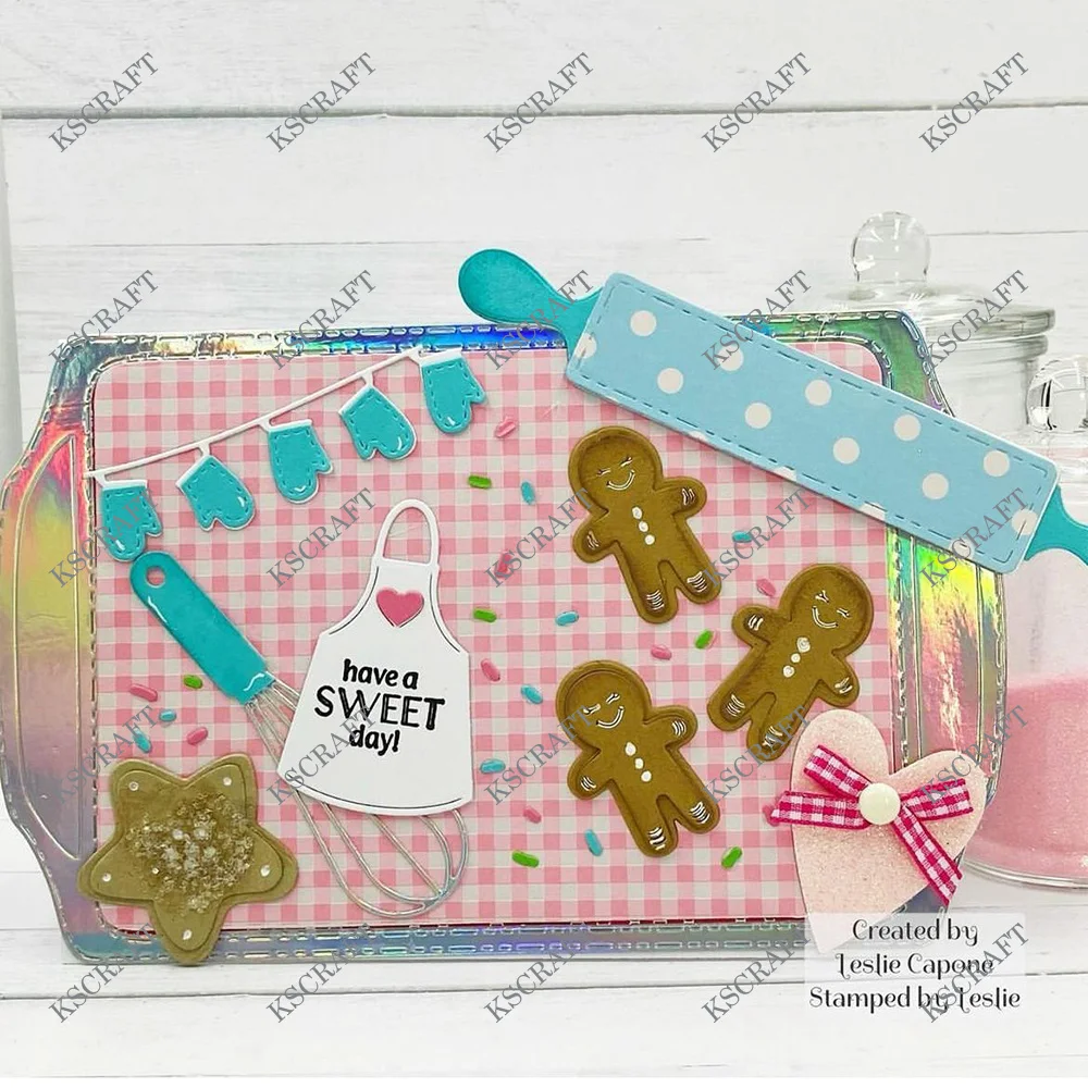 KSCRAFT Cookie Sheet Mini Album Stansmessen Sjablonen voor DIY Scrapbooking Decoratieve Embossing DIY Papieren Kaarten