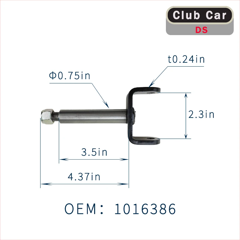 steering knuckle kingpin Front End King Pin Repair Kit For Club Car DS 1981-Up Golf Cart OEM#1016386 #1016384