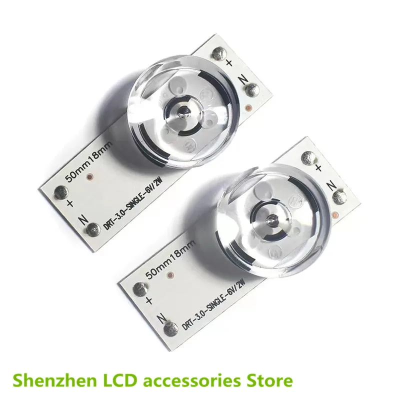 100%NEW  6V SMD Lamp Beads with Optical Lens Fliter for LED TV Repair  32LB  42LB  49LB  50LB  55LB  65LB  6916L 1974A 32MB25V