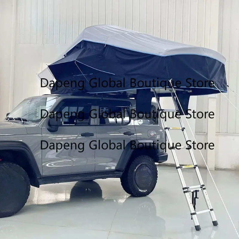 Custom 3-4 Person Auto Camper Trailer Car 4Wd Roof Top Tent Camper Car 4X4 Roof Top Tent Rooftop