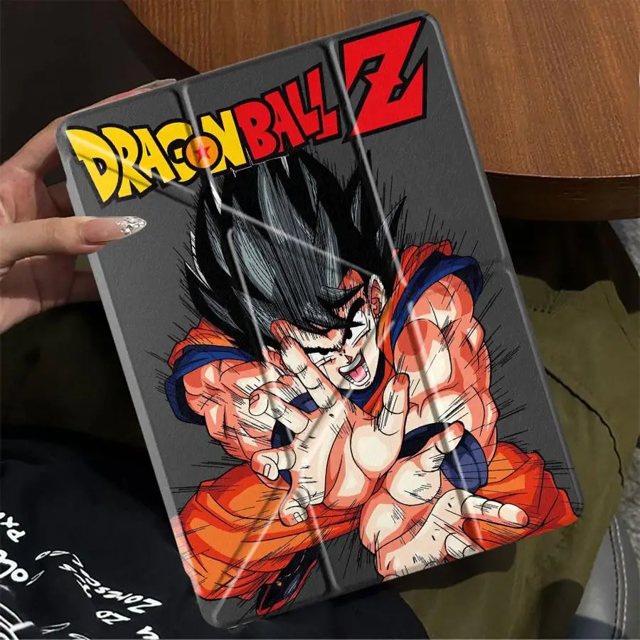Holder Cover Tablet Case For iPad Air 4 5 M3 M2 1 2 M4 11inch Pro 11th 10th 9th 8th 7th 12.9inch Pro 2025 Mini 6 7 Vegeta Goku