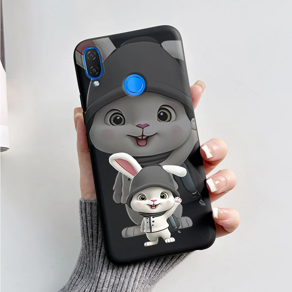 For Huawei Nova 3i INE-LX2 Phone Case Cute Bear Cartoon Frog Silicone Back Cover For Huawei P Smart Plus 2018 PSmart+ Soft Case image 5