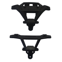 2Pcs Front & Rear Bumper SJ05/06 For Xinlehong Hosim Q901 Q902 Q903 9130 9136 9137 1/16 RC Car Spare Parts Accessories