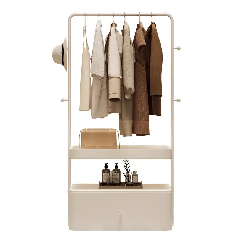 

Modern simple multi-functional coat rack integrated with locker small apartment Internet