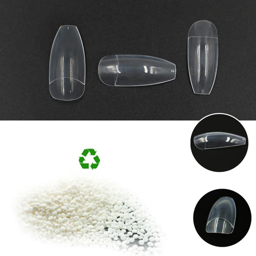 

100 шт., накладные ногти, полупокрытие, балетная длина, прочный материал из АБС-пластика, многоразовый для свадебной вечеринки, фестиваля, подарочный инструмент, красота