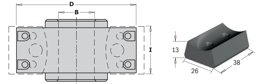 Livter Rabbeting Cutter com facas de perfil Conjuntos de cabeças de corte multifilas