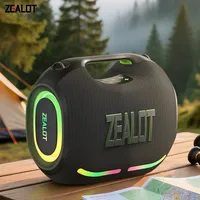 Zealot-ZE01 120W Big Power Wireless TWS Subwoofer Bluetooth Speaker High Volume Waterproof Portable Mobile Power HIFI Sound Qual