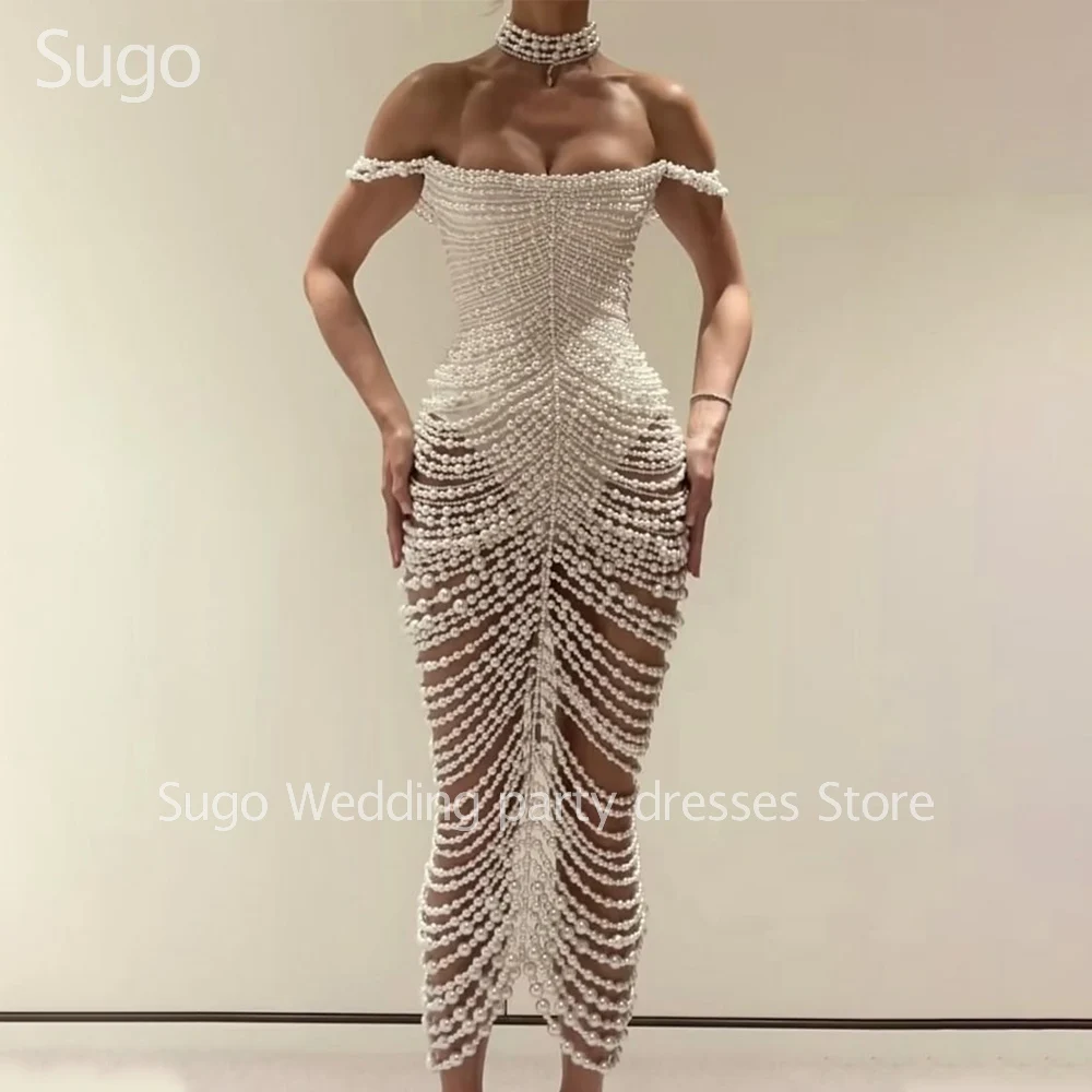 

Customized Luxury Beading Sexy Long Evening Dresses for Special Occasions Off Shoulder Mermaid Women Gala Party Dress 2025