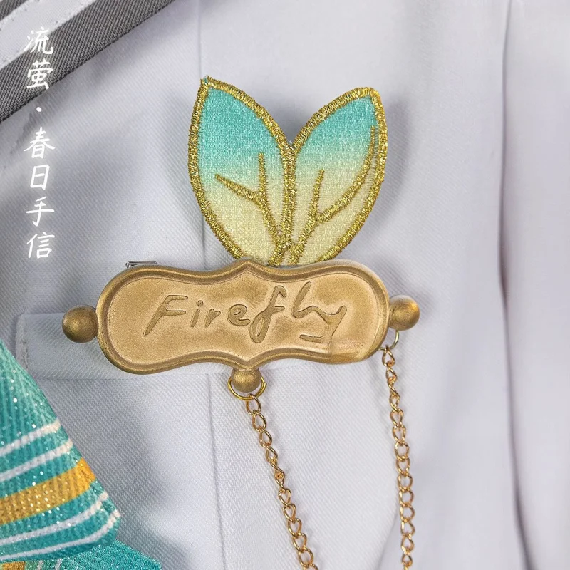 اليراع زي لعبة هونكاي ستار السكك الحديدية تأثيري قميص أبيض أسود منقوشة تنورة JK زي مدرسي شعر مستعار مجموعة كاملة موسم الصيف جديد