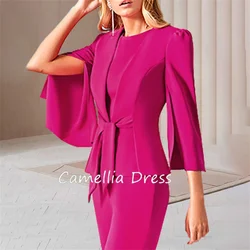 Elegant Jewel Neck Mother Of The Bride Dress Jumpsuits Two Piece Ankle Length Formal Dresses Vestidos Mae Da Noiva Casamentos