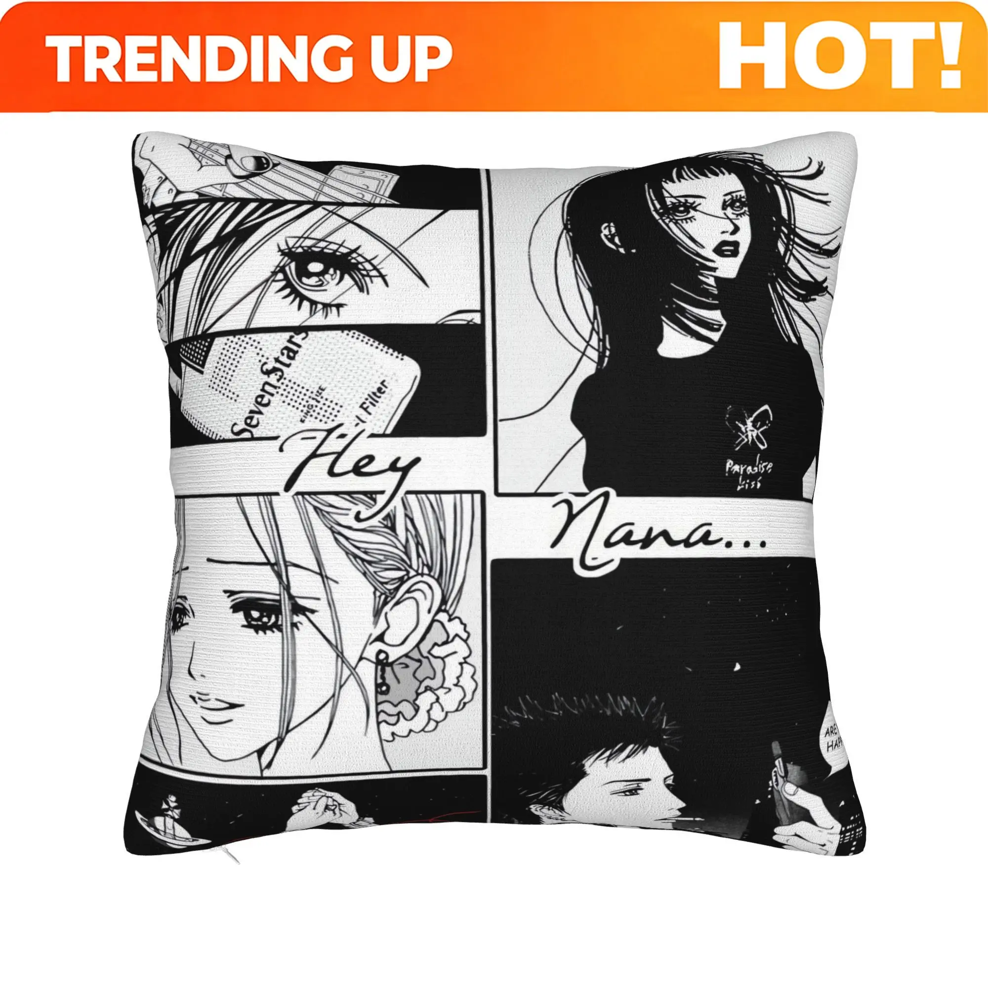 Customize Hey Nana (High Quality) Ai Yazawa New Chinese Style Living Room Sofa Cushion And Pillow Covers - Double-Sided Print