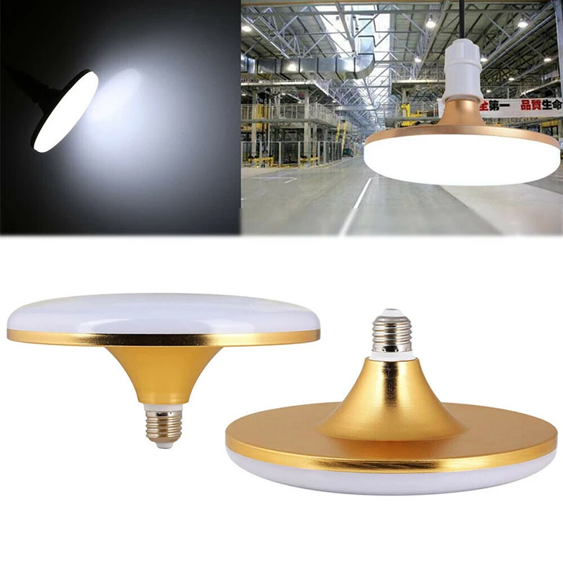 E27โคมไฟ LED โรงงานสำนักงานในร่มโคมไฟยูเอฟโอคงที่12W 18W 24W 36W 50W โคมไฟสีขาว220V E27