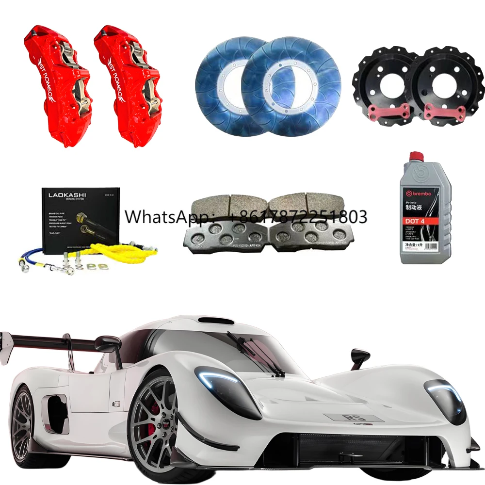 

Front Wheel Brake System Brake 6 Piston Caliper Kit With 300 330 Brake Disc for Yaris F16 F20 F21 F30