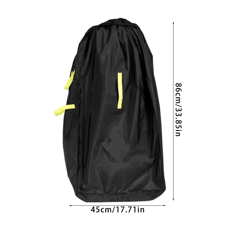 Multifunction Pram Bag for Airplanes Travel Compact & Protective Convenient Airplanes Gate Check Bag Large Size for Car Seats