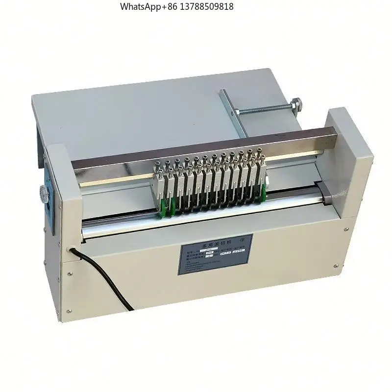 Adjustable Speed Self-Adhesive Label Cutting Machine, Automatic Scribing and Die Cutting Equipment for Post-Press Packaging Proc