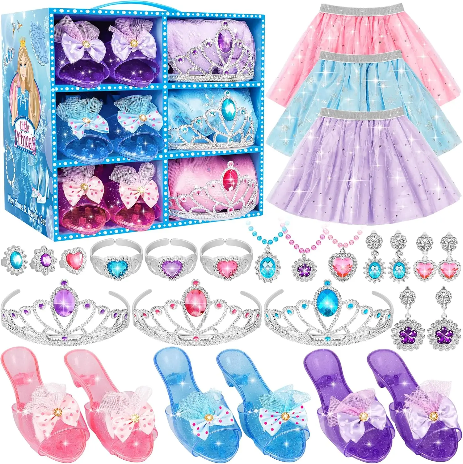 set-di-gioielli-e-giocattoli-per-travestimenti-da-principessa-per-bambine-set-per-giochi-di-ruolo-con-gonne-scarpe-corone-e-accessori
