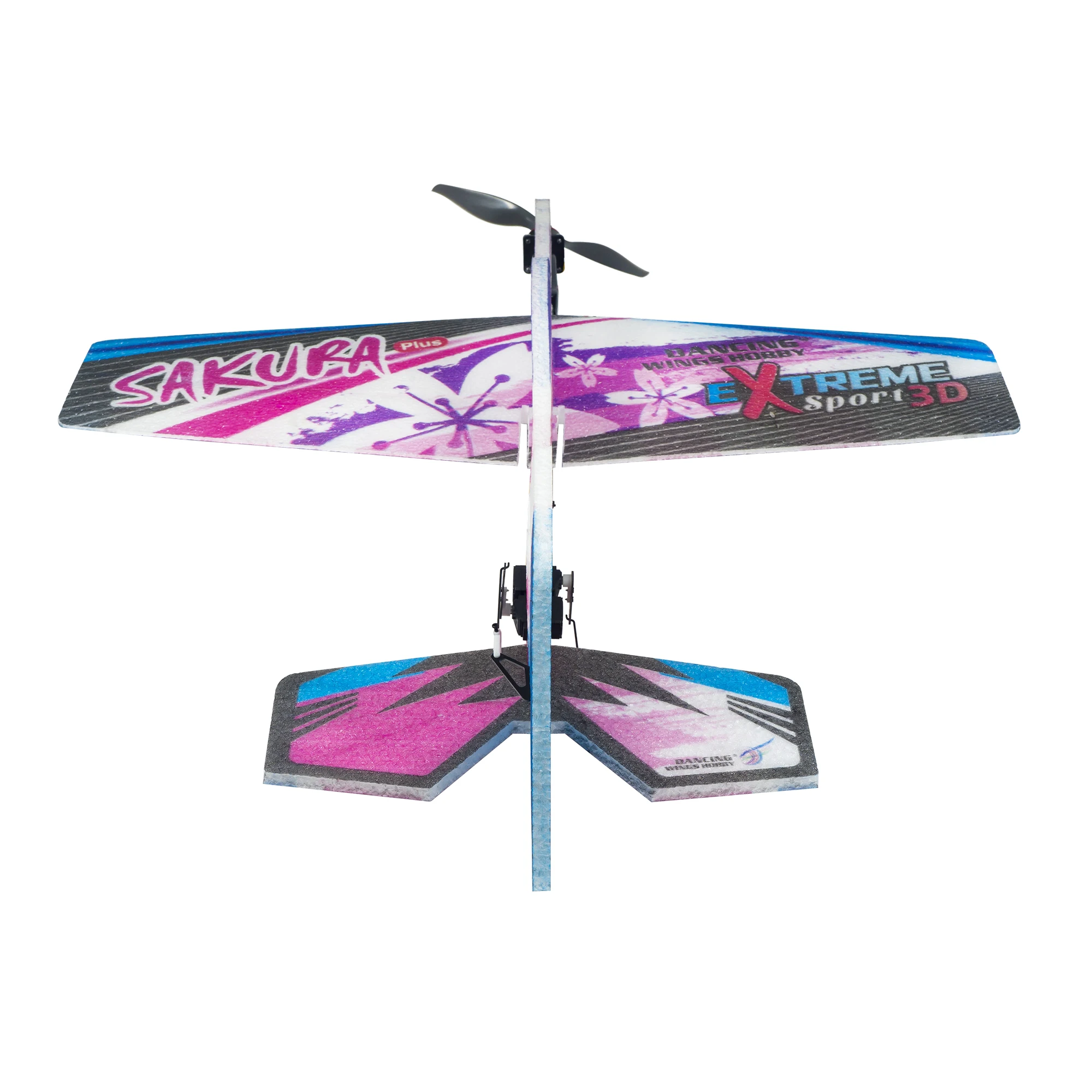 AEORC 600mm Wingspan Sakura Plus KIT EPP RC Airplane Foam RC Plane Durable PP Material  Indoor Outdoor Assembly Plane Gift Kit