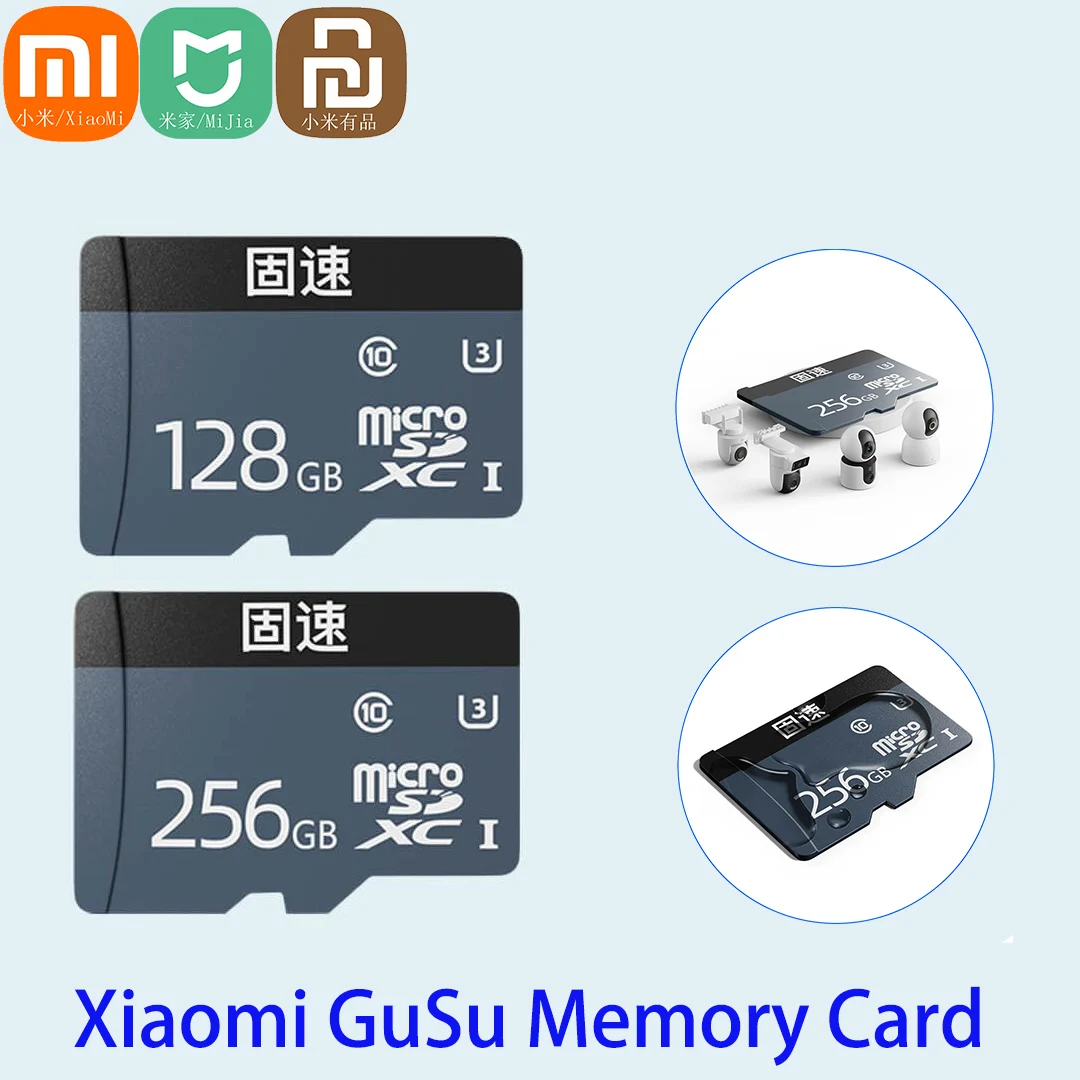 

Xiaomi Mijia Gusu умный видеомониторинг 128G карта памяти автомобильная мобильная игровая камера БПЛА устройство хранения класса 10 256G