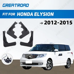 For Honda Elysion 2012-2015 2013 2014 Fender Mudguard Mud Flaps Guard Splash Flap Mudguards Car Accessories
