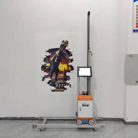 Wallpen Quality AI 4K Wall Printer 9600DPI 16/32/64㎡/h Direct to Wall Printer Mural Printing Machine Vertical UV Wall Printer