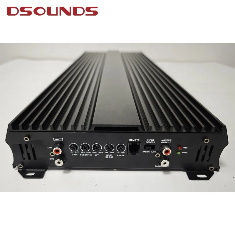 مضخم صوت السيارة بتصميم كوري 5000Wrms at 1Ω مضخم صوت جهير قطعة واحدة مضخم صوت السيارة لمضخم صوت السيارة