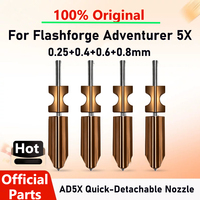AD5X Hotend Kit AD5X Nozzle Quick-Detachable Nozzle Extruder Quick Release Nozzle for Flashforge Adventurer 5x Accessories
