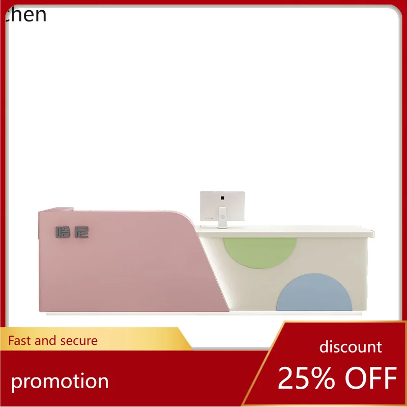 

ZML checkout page Cartoon training class Bar Early Education Nursery Center Reception Desk