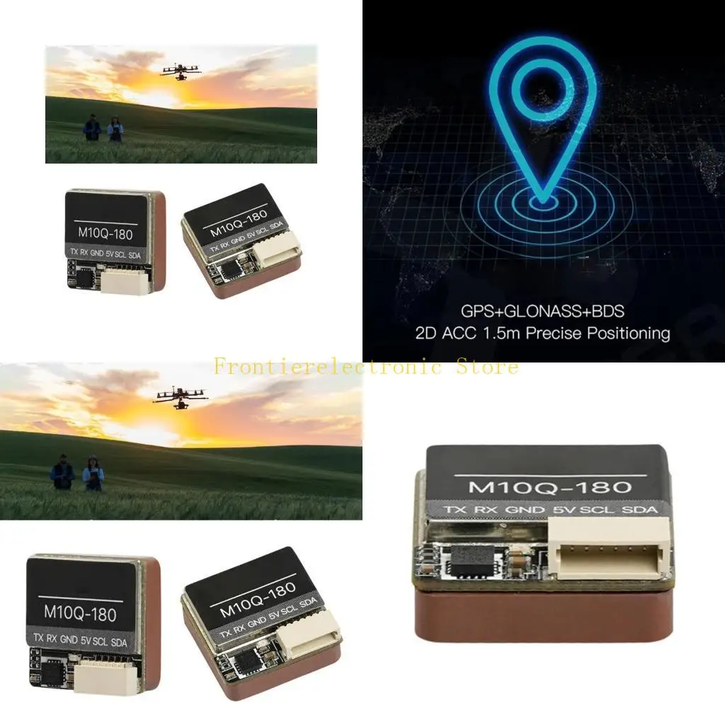 g8db-qmc5883-ダブルプロトコル正確な位置決めシステムモジュールボード-m10q-180