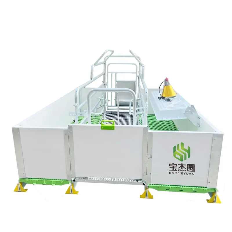 Hot Sale European Style Double Body Automatic Pig Cage Sow Gestation Pen Equipment for Piggery Farms