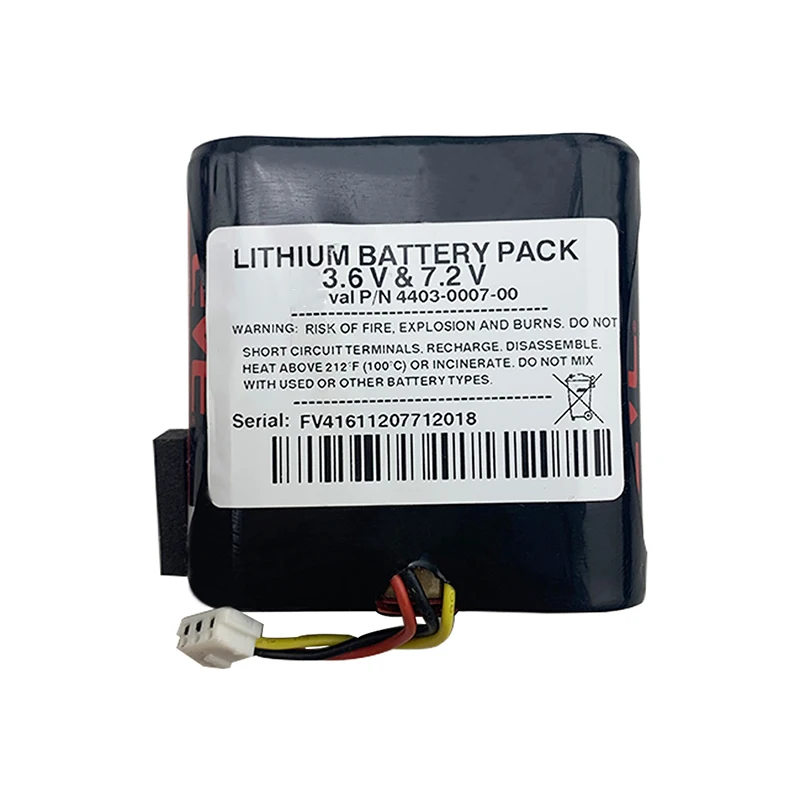 

P/N 4403-0007-00 FV41611207712018 3.6V & 7.2V Lithium Battery Pack for SafT val