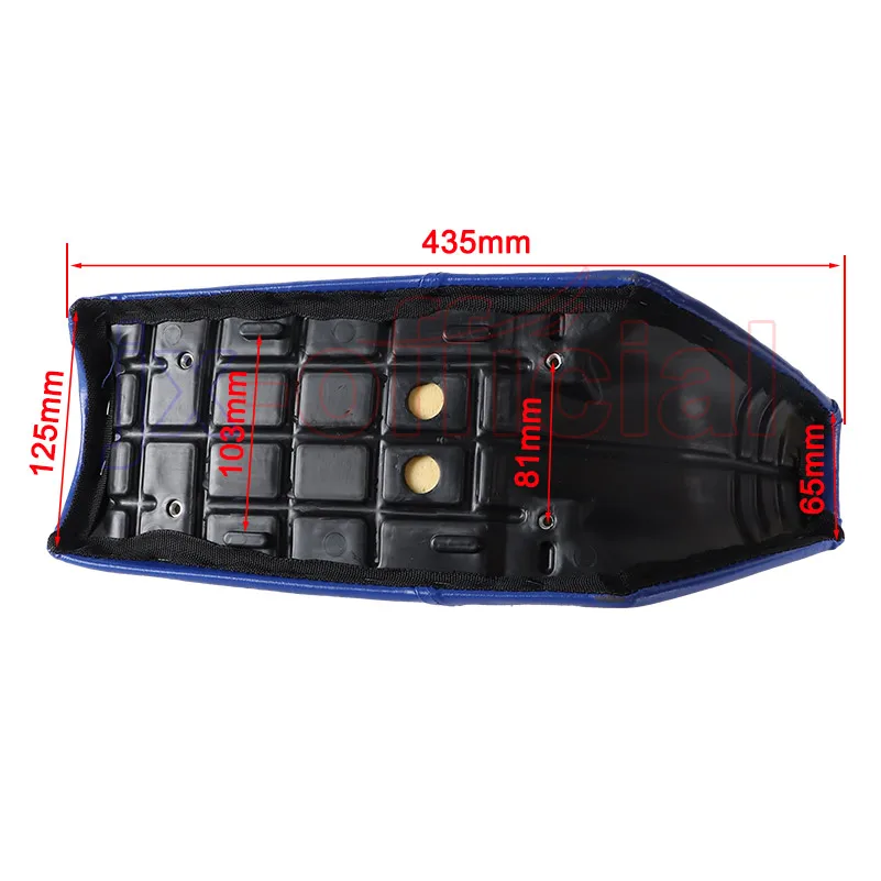 غطاء مقعد جسم الدراجة النارية لياماها ، مريح ، جديد ، PW50 ، PW 50 ، PY50 #6