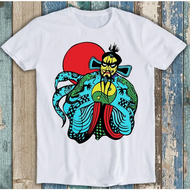 Fu Manchu Evil Villain Printed Big Trouble in Little China D