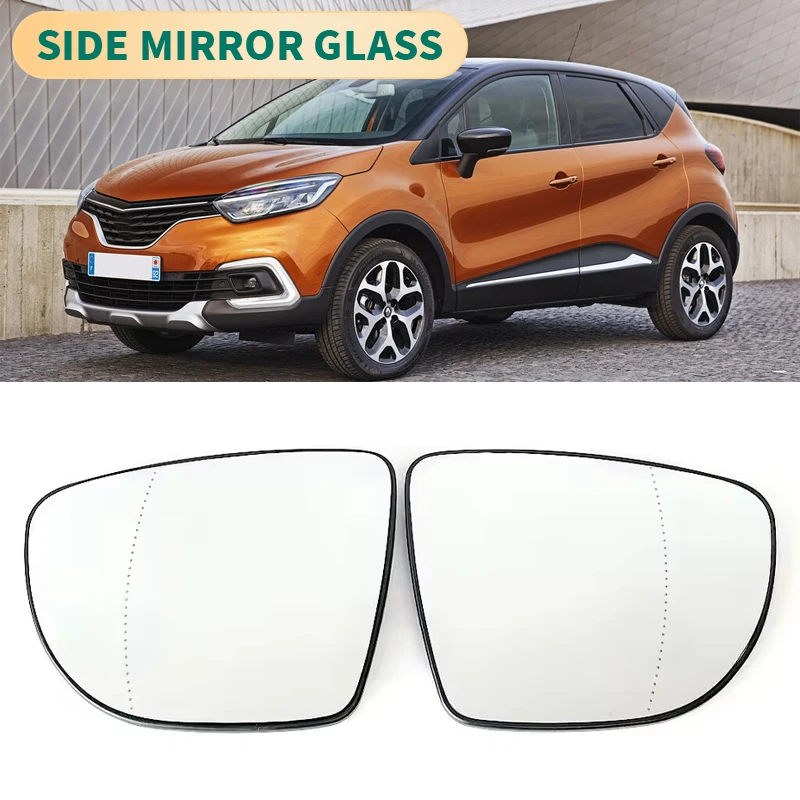 

For RENAULT CLIO IV 4 (2012-2019) CAPTUR (2013-2020) ZOE (2012-2020) Nissan Micra Leaf 2017-2023 Wide angle heated mirror glass