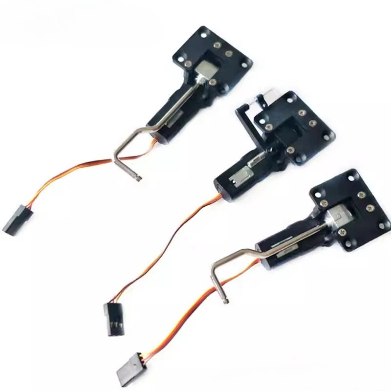 

Model aircraft modification parts - 25g retractable landing gear. Front wheel with steering function. Set