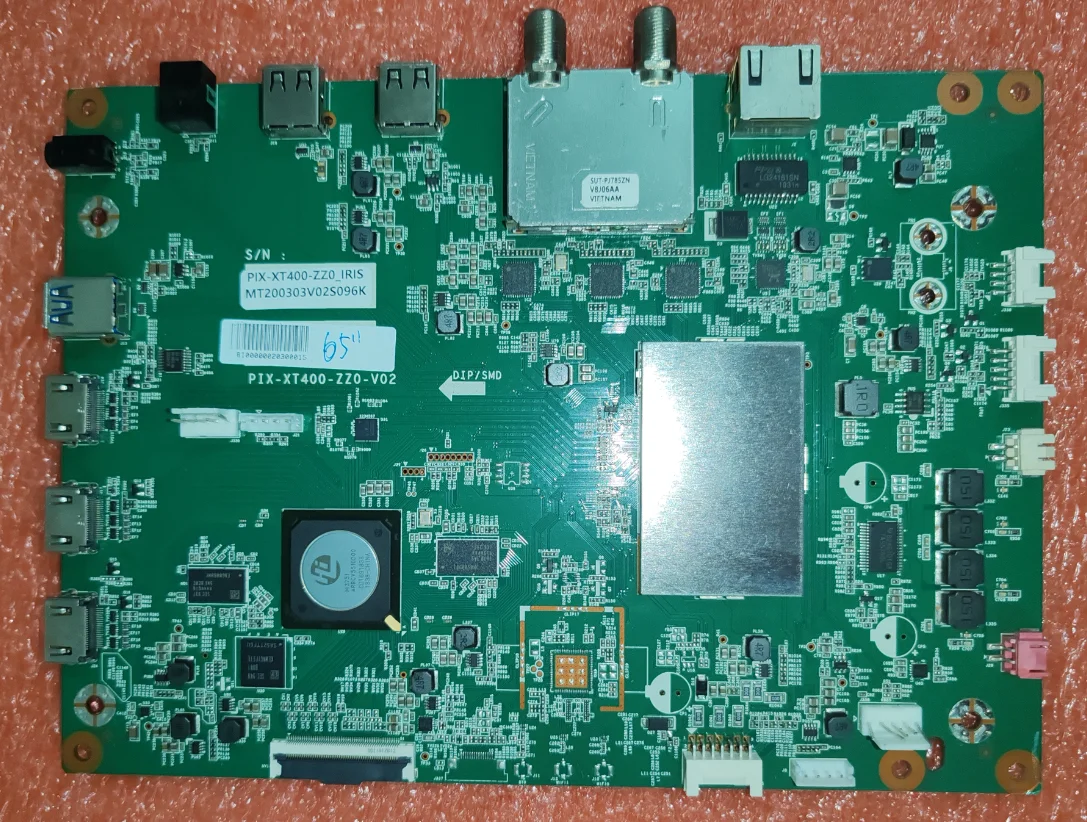 

PIX-XT400-ZZ0-V02 LED TV motherboard WiFi network interface Physical photo