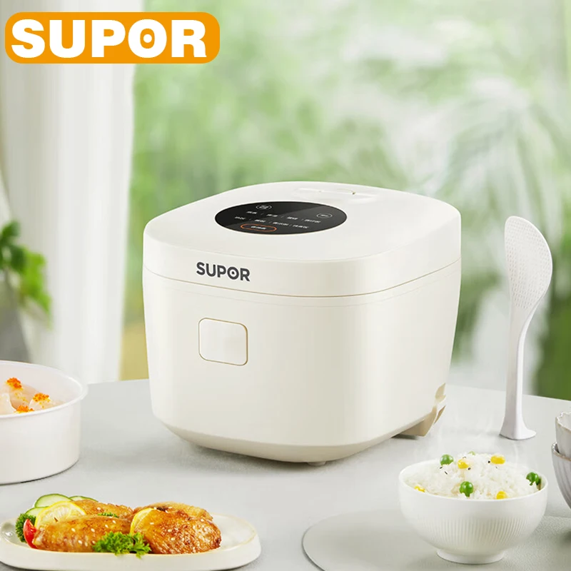 

SUPOR Rice Cooker 3L Capacity Multi-function Menu Electric Cooker Poly Energy Non-stick Liner Household Kitchen Appliances