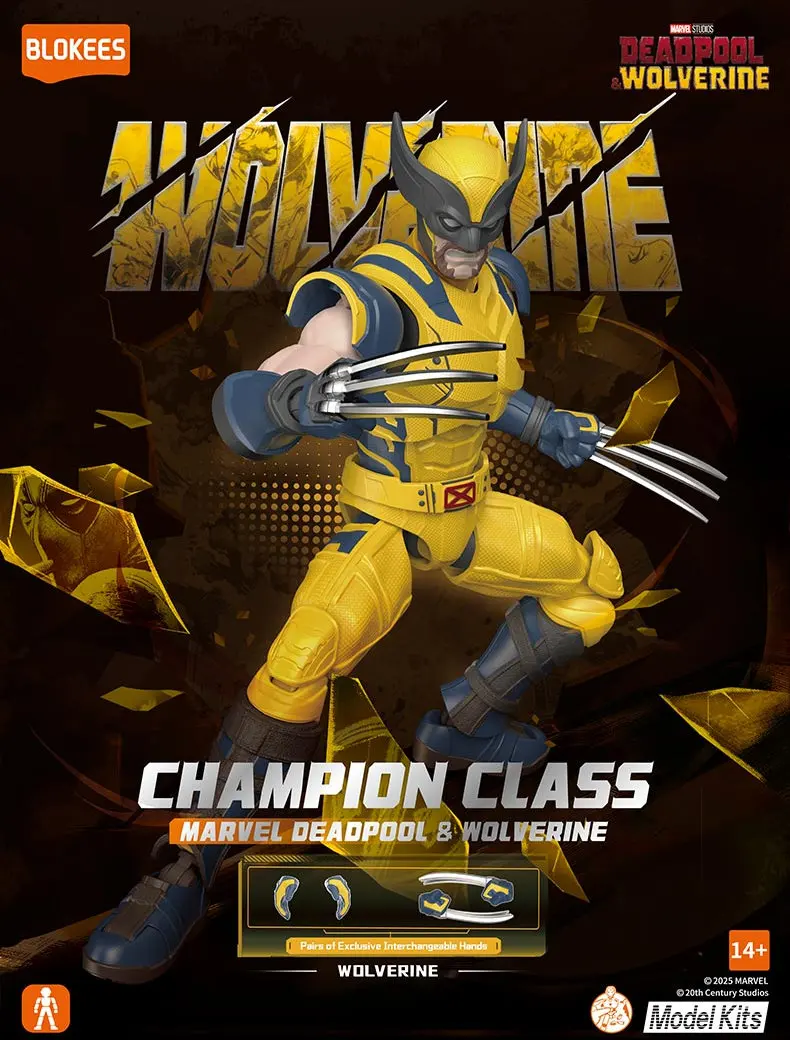 �y�Z�[�����z�y���i�zBLOKEES�@�v�����f���@�t�B�M���A Blokees Marvel Hero�}�[�x�� �q�[���[ Wolverine �E�����@�����@81117�@�u���b�N�@�v�����f��