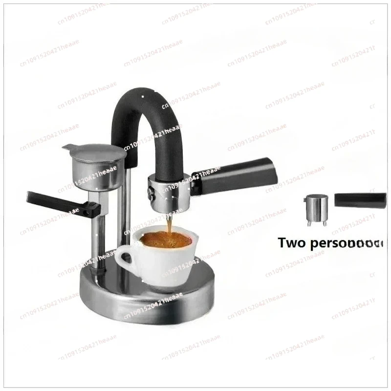 

Подходит для 100% оригинальной итальянской кофемашины для дома, офиса, использования на открытом воздухе, ручная кофеварка из нержавеющей стали для приготовления эспрессо.