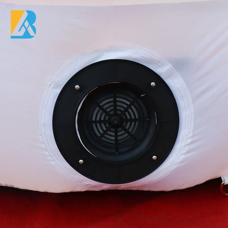 Custom Built 5 Meters White Inflatable Igloo Dome Tent for Party Event Planner Toys