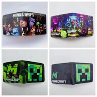 New My World Cute Cartoon Portable Short Wallet Stylish and Simple Student Coin Purse Cute Things for Girls and Boys
