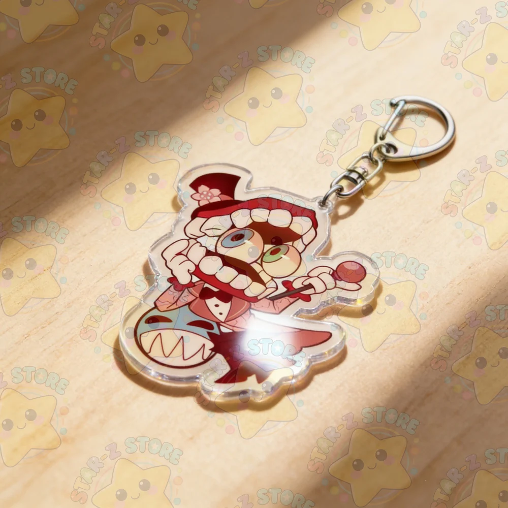 Cute Cartoon Keychains Spring Sakura Keyrings Jewelry Manga Game Fans Gifts