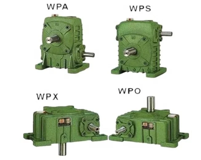 

WPA industrial right angle shaft Worm Gear Box Gearbox