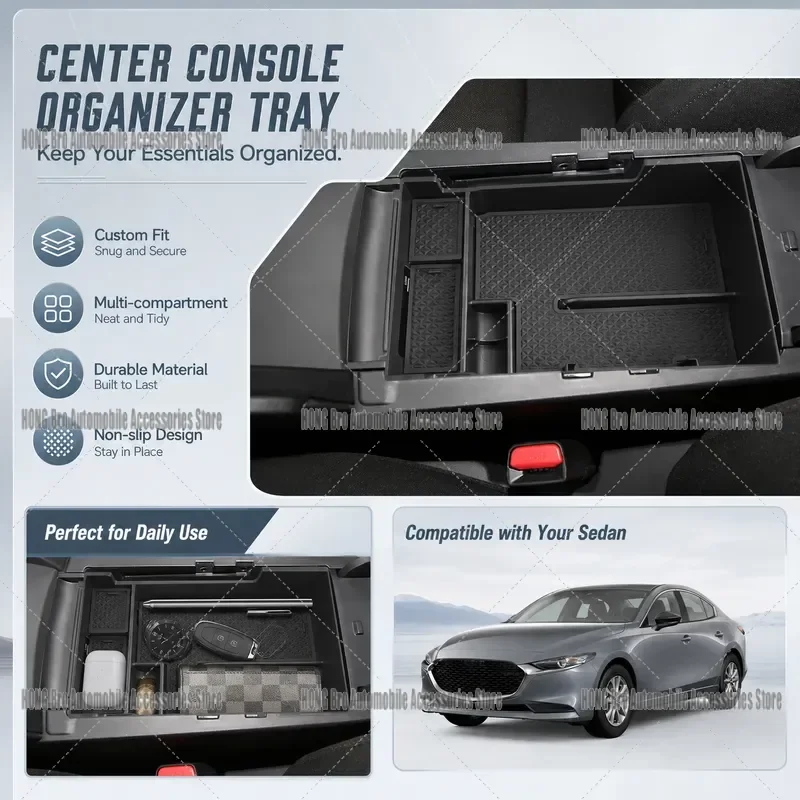 for-mazda-3-bp-2019-2026-armrest-storage-box-non-slip-organizer-console-tray-interior-accessories-auto-center-compartment