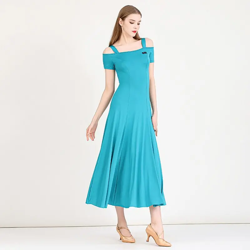 New Adult  Modern national standard lace dance and jazz dance dress for Women Stage Performance Dancing Dress