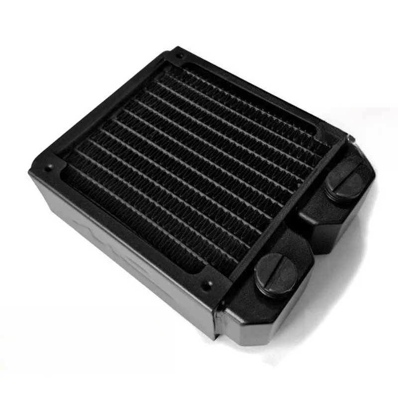 For 120 Pure Copper Water Cooling Row 45MM Thick Radiator, Heat Exchanger Liquid Cooling