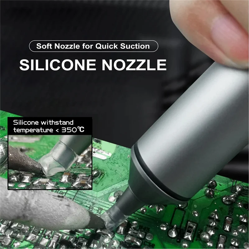 Entlötpumpe Solder Sucker -02 Professionelle Schweißwerkzeuge Entlötpumpe SMT IC Pickup Remover Tool